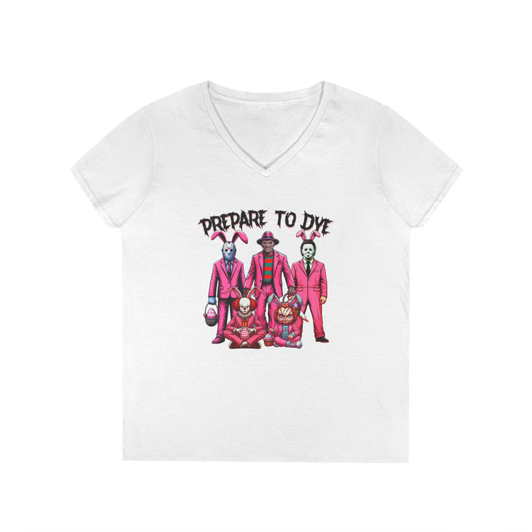 Prepare To Dye V-Neck Tee - Fandom-Made