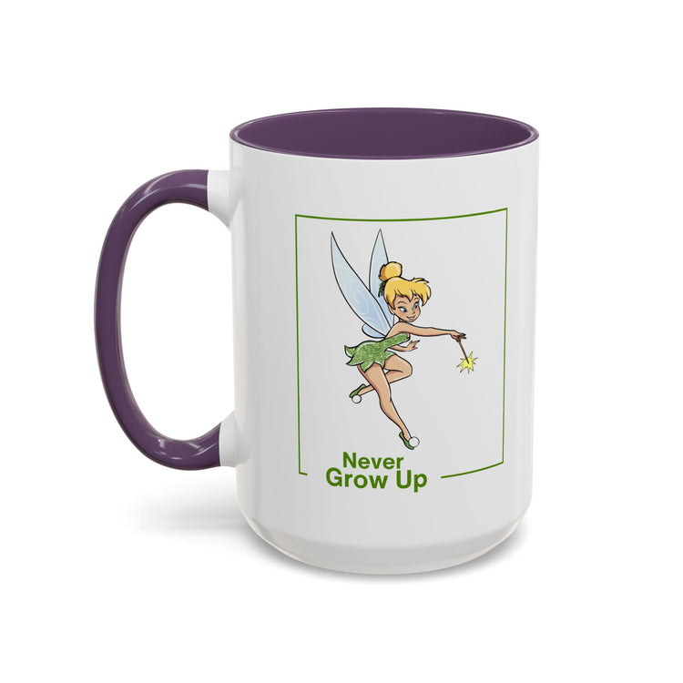Never Grow Up Mug - Fandom-Made