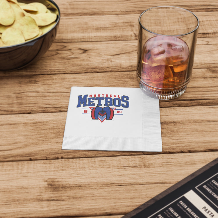 Montreal Metros Paper Napkins - Fandom-Made