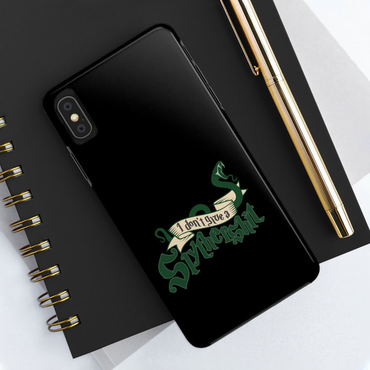 I Don't Give A Slytherin Phone Case - Fandom-Made