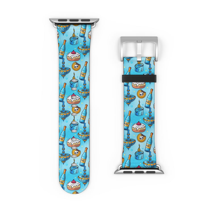 Hanukkah Watch Band - Fandom-Made