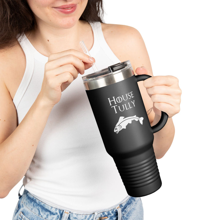 House Tully Insulated Tumbler - Fandom-Made