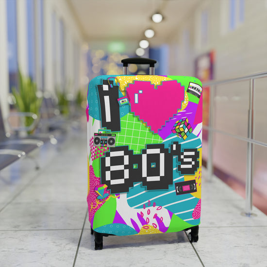 I Love The 80s Luggage Cover - Fandom-Made