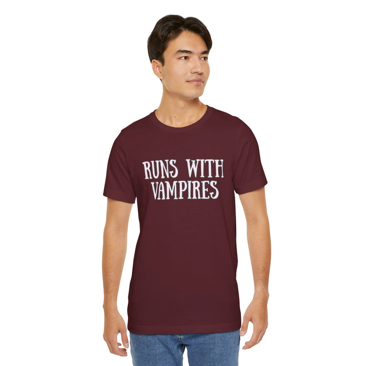Runs With Vampires T-Shirt - Fandom-Made