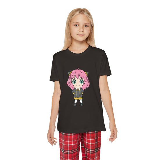 Anya Youth Short Sleeve Holiday Outfit Set - Fandom-Made