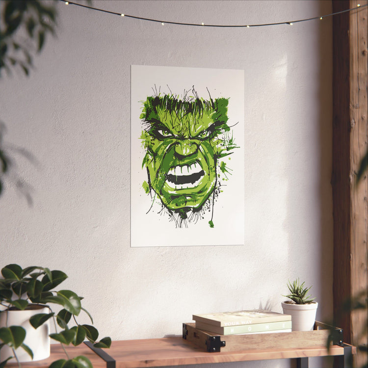 Hulk Face Poster