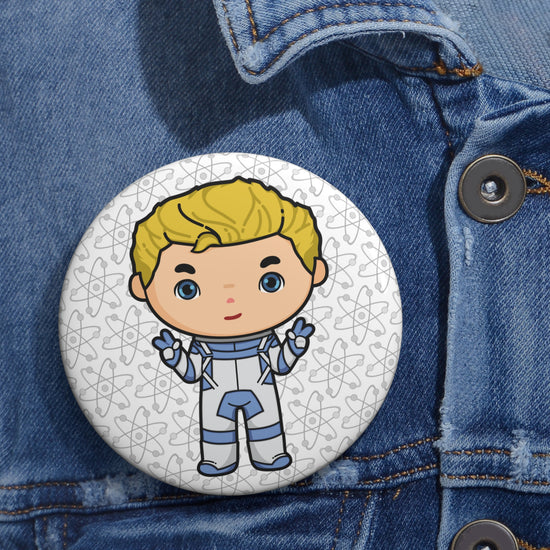 Johnny Storm Pin - Fandom-Made