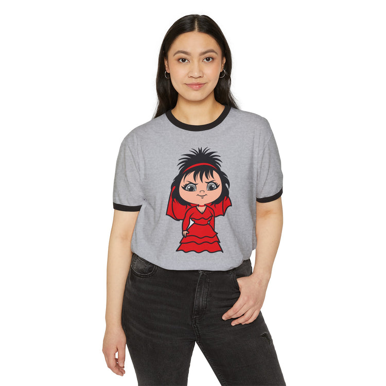 Lydia Deetz Ringer T-Shirt - Fandom-Made
