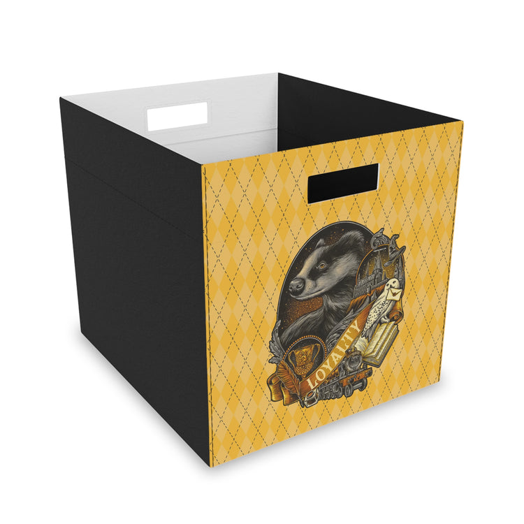 Hufflepuff Loyalty Storage Box - Fandom-Made