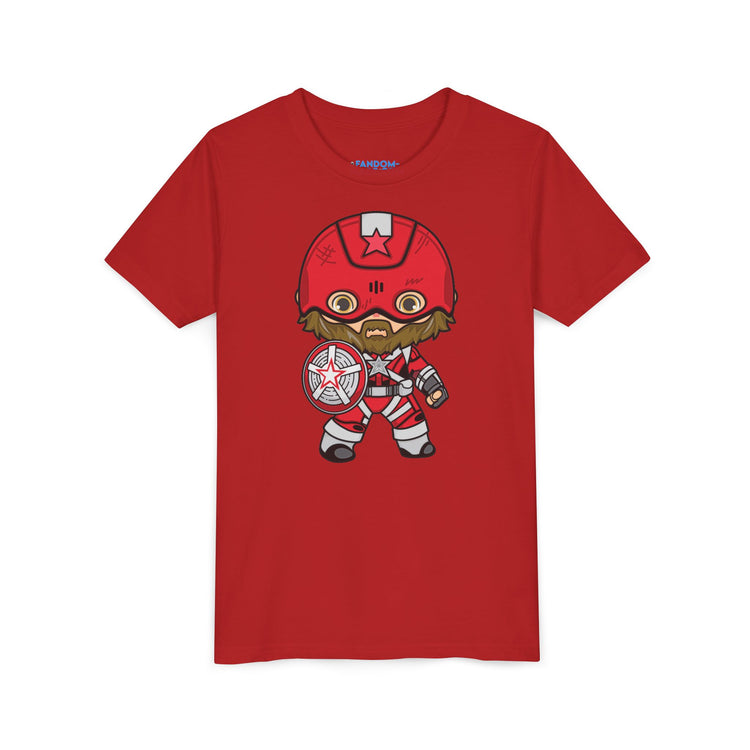 Red Guardian Youth Tee - Fandom-Made