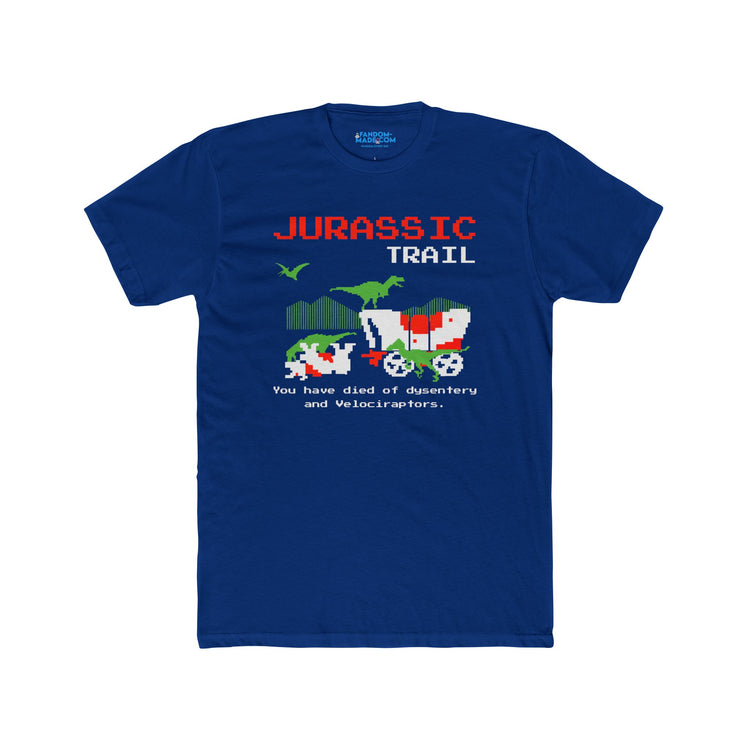Jurassic Trail Fitted T-Shirt - Fandom-Made