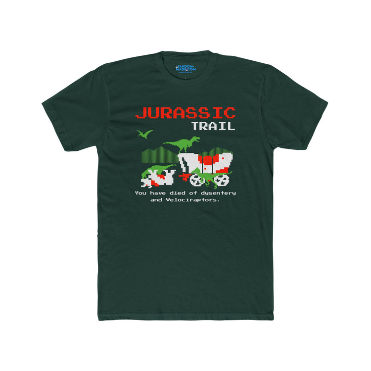 Jurassic Trail Fitted T-Shirt - Fandom-Made