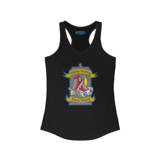 Wibbly Wobbly Racerback Tank - Fandom-Made