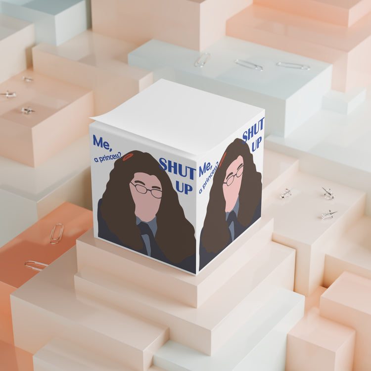 Shut Up Note Cube