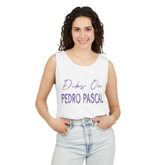 Dibs On Pedro Pascal Tank Top - Fandom-Made