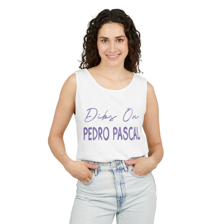 Dibs On Pedro Pascal Tank Top - Fandom-Made