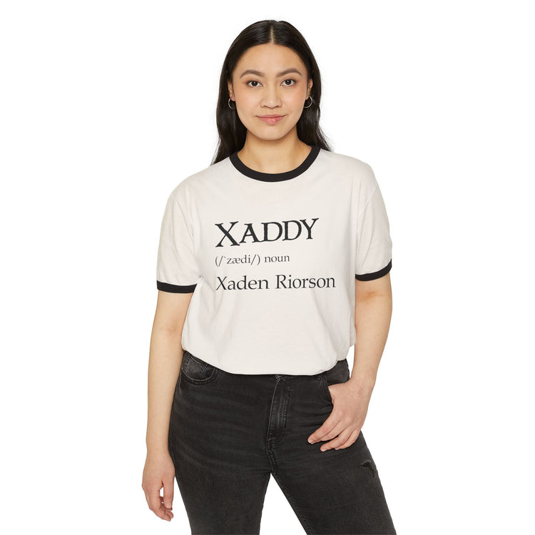 Xaddy Unisex Ringer T-Shirt - Fandom-Made