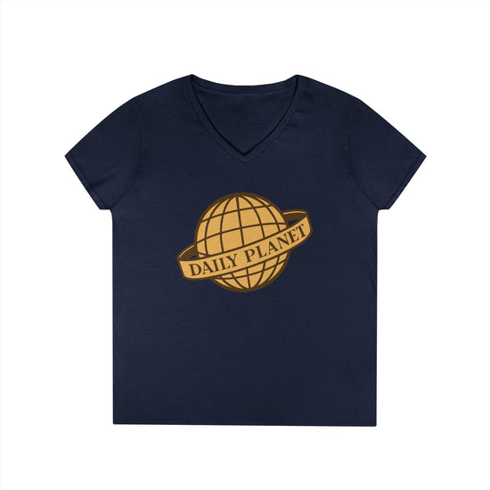 Daily Planet V-Neck Tee - Fandom-Made