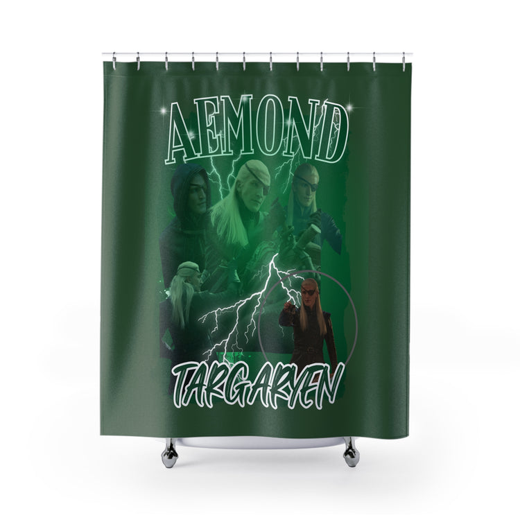Aemond Targaryen Shower Curtain - Fandom-Made