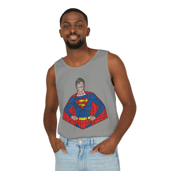 Kryptonian Calligram Tank Top - Fandom-Made
