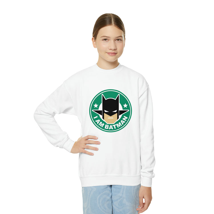 I Am Batman Youth Sweatshirt - Fandom-Made