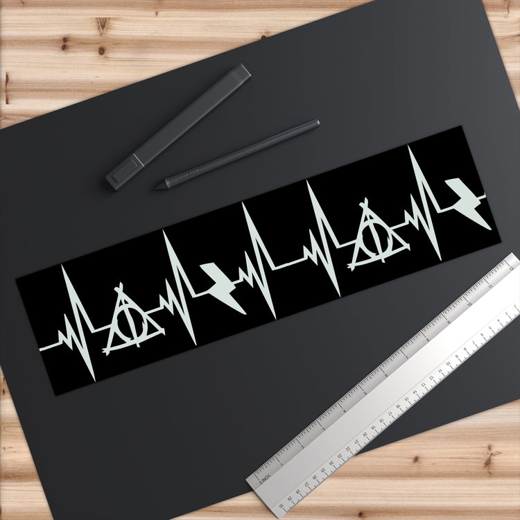 My Heart Beats For Harry Potter Bumper Sticker - Fandom-Made