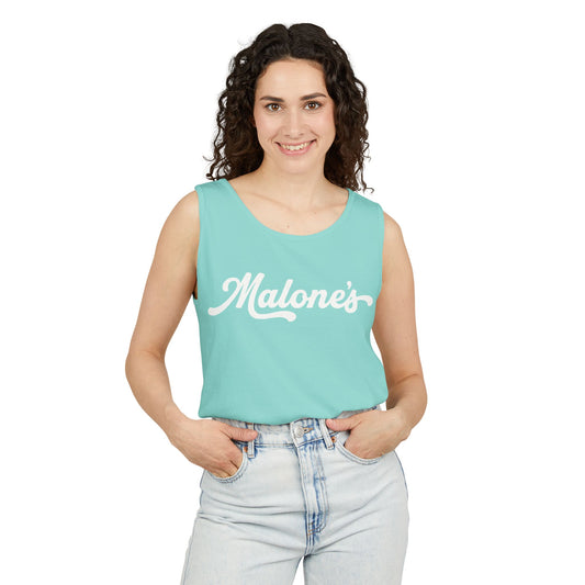 Malone's Unisex Garment-Dyed Tank Top