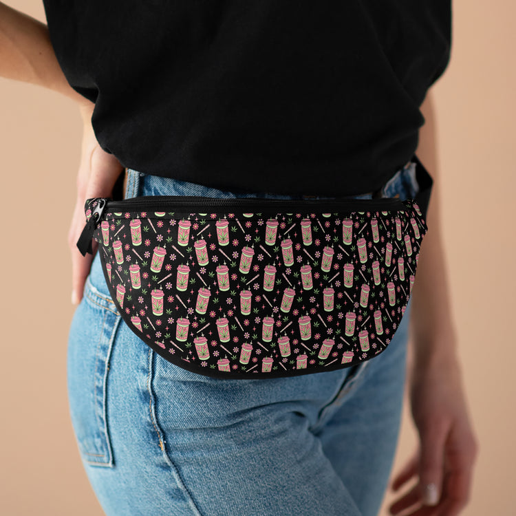 Highly Caffeinated All Over Print Fanny Pack - Fandom-Made
