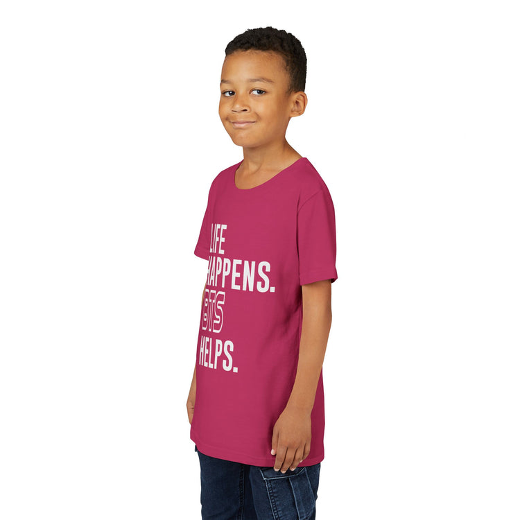 Life Happens BTS Helps Youth Tee