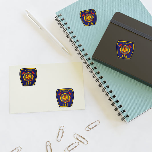 9-1-1 Badges Sticker Sheet - Fandom-Made