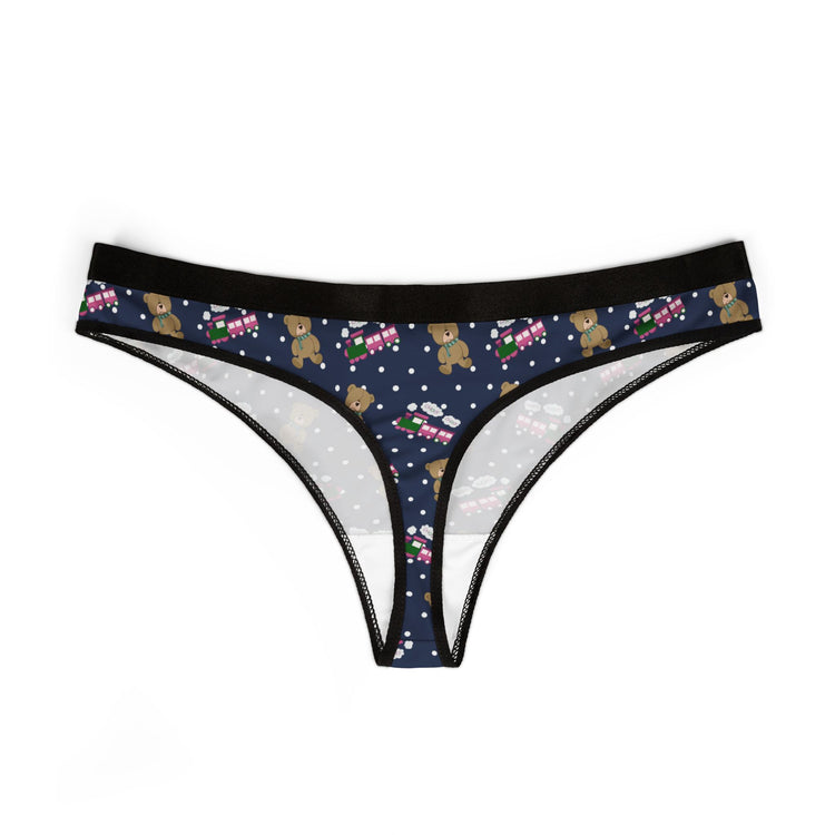 Choo Choos And Teddy Bears Women's Thong - Fandom-Made