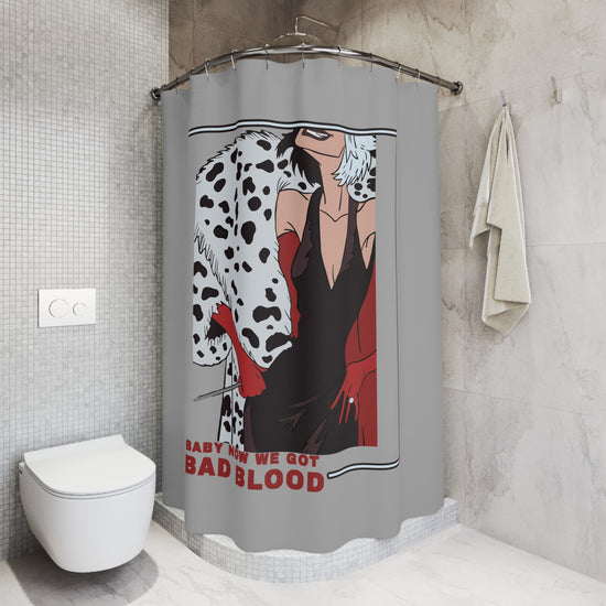 Bad Blood Shower Curtain - Fandom-Made