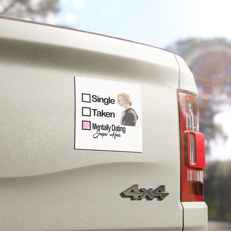 Mentally Dating Jasper Hale Car Magnets - Fandom-Made