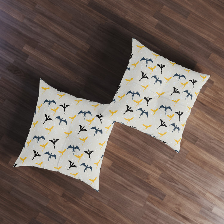 Fourth Wing Tufted Floor Pillow - Fandom-Made
