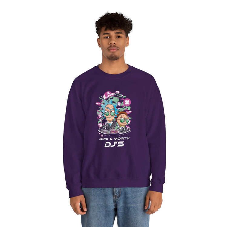 DJs Rick & Morty Unisex Sweatshirt - Fandom-Made