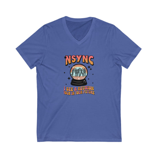 *NSYNC Reunion V-Neck Tee - Fandom-Made