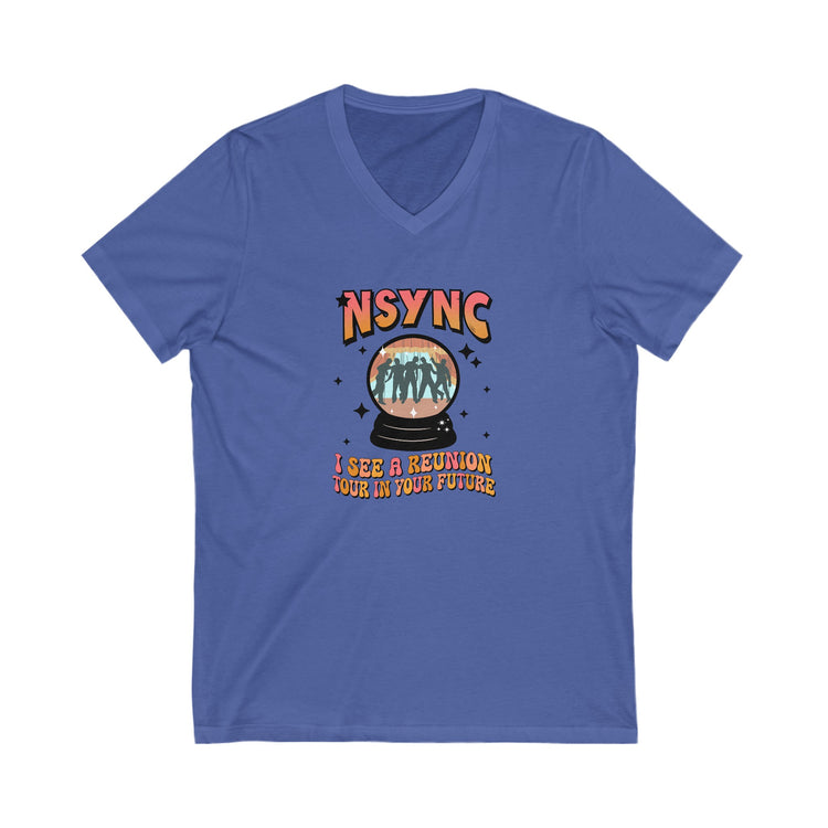 *NSYNC Reunion V-Neck Tee - Fandom-Made