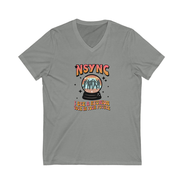 *NSYNC Reunion V-Neck Tee - Fandom-Made