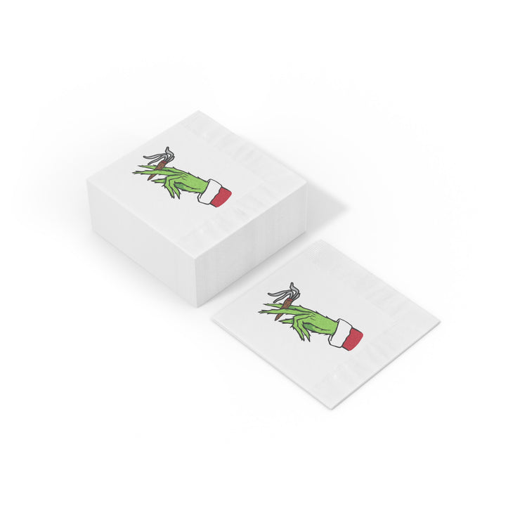 Grinch Bluntmas Paper Napkins