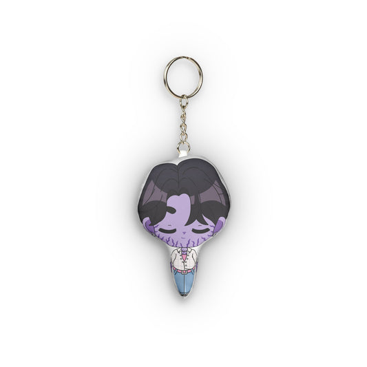 Ji-noo Demon Saja Mini Plush Keychain - Fandom-Made