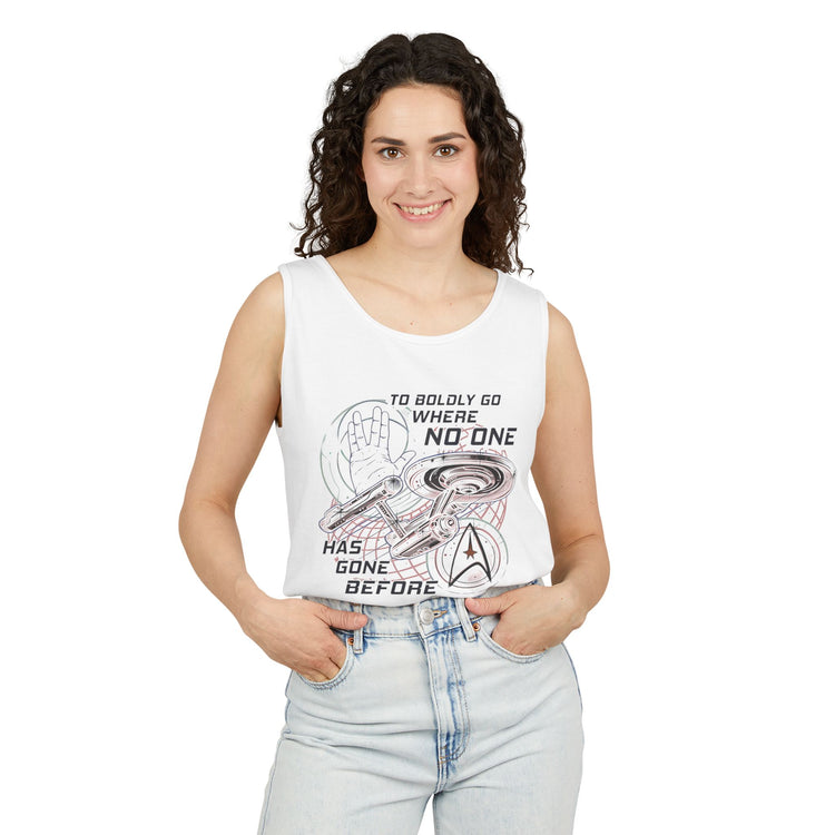 Trek Travel Tank Top - Fandom-Made