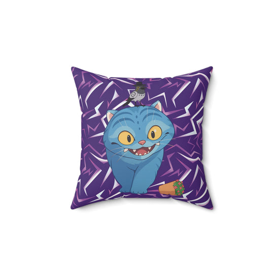 Tiger & Sussie Faux Suede Square Pillow - Fandom-Made