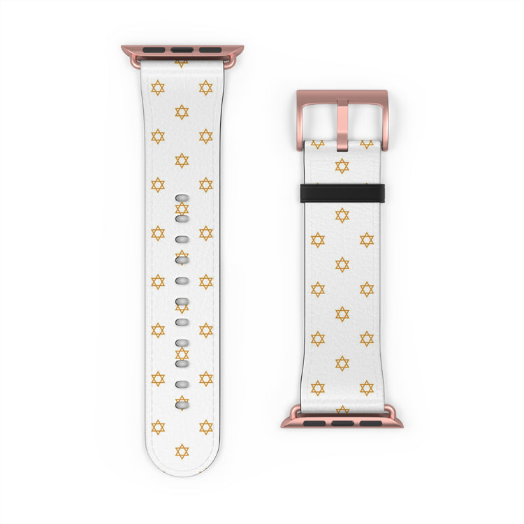 Gold Star of David Watch Band - Fandom-Made