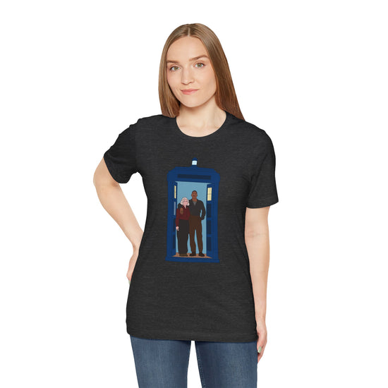The Fifteenth Doctor and Ruby T-Shirt - Fandom-Made