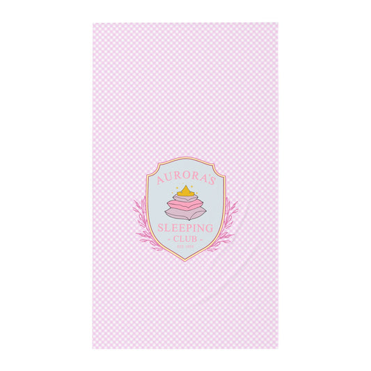 Aurora's Sleeping Club Twin Flat Sheet - Fandom-Made