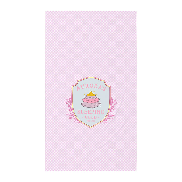 Aurora's Sleeping Club Twin Flat Sheet - Fandom-Made
