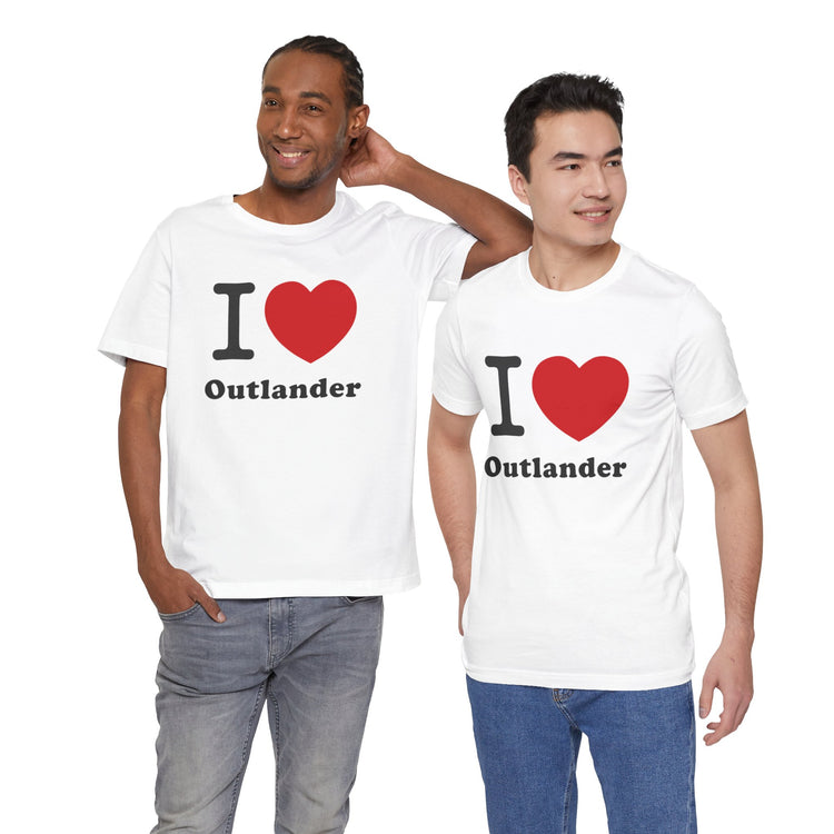 I Love Outlander T-Shirt - Fandom-Made