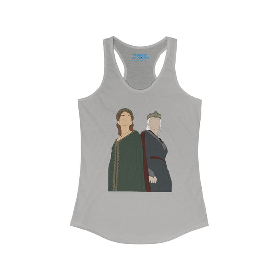 Hightower Vs Targaryen Women's Racerback Tank - Fandom-Made