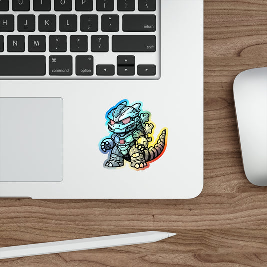 Mechazilla Holographic Sticker - Fandom-Made