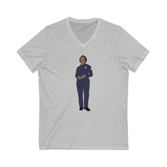Athena Grant V-Neck Tee - Fandom-Made